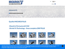 Tablet Screenshot of mickros.com